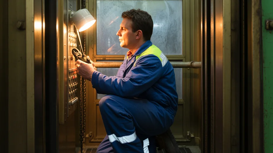 Arbeitsschutz für Aufzug-, Fördertechnik- und Anlagenservice
