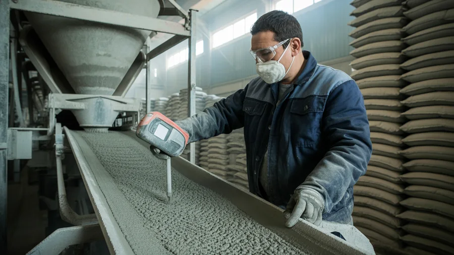 Arbeitsschutz für Beton, Zement und Baustoffproduktion