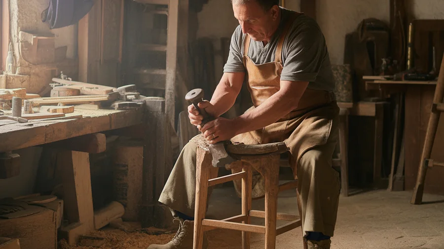 Arbeitsschutz für kleinen Kunst- und Reparaturhandwerken