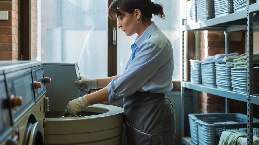 Arbeitsschutz für Wäscherei und Textilreinigung