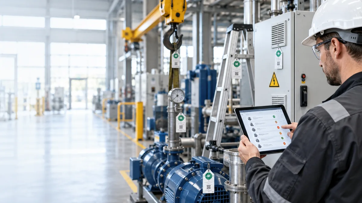 Digitales Prüfkataster: Prüfpflichten für Arbeitsmittel und Anlagen zentral verwalten